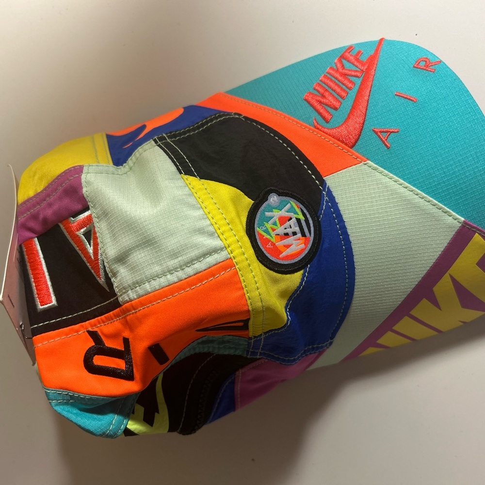 Nike Air Patchwork Cap with Multicolor Design